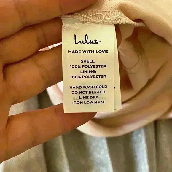 Lulus Sparkly Blush Pink Pleated Maxi Dress Formal Evening Gown Size L - Picture 11 of 16